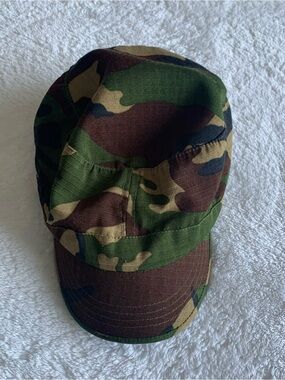 Vintage Camo Cap Type II Fatigue Utility Hat